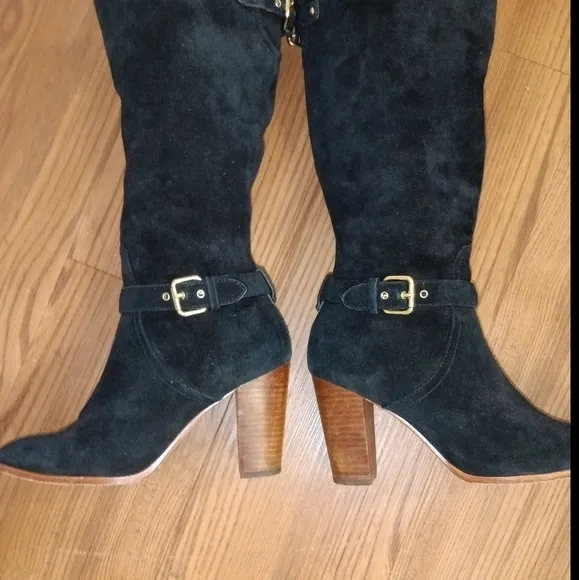 Coach Suede Beverly Boots