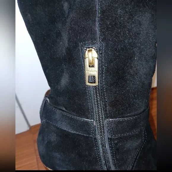 Coach Suede Beverly Boots