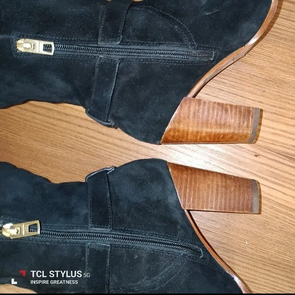 Coach Suede Beverly Boots
