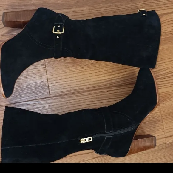 Coach Suede Beverly Boots