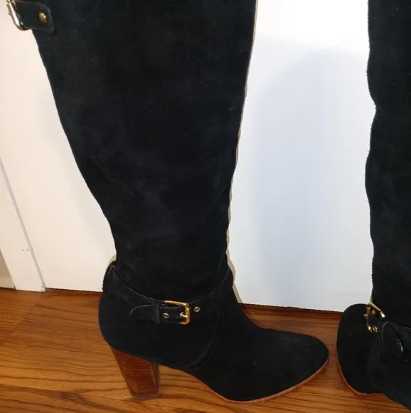 Coach Suede Beverly Boots