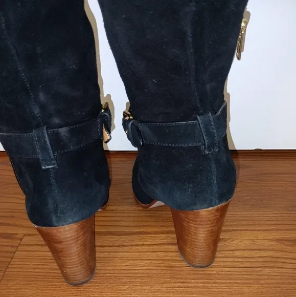 Coach Suede Beverly Boots