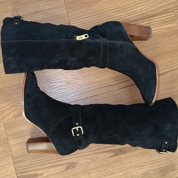 Coach Suede Beverly Boots