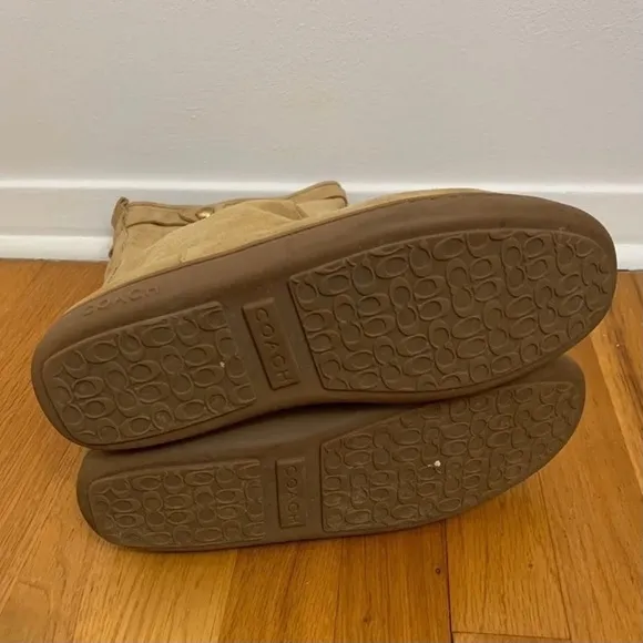 Coach Suede Boots are in excellent condition. Size 10