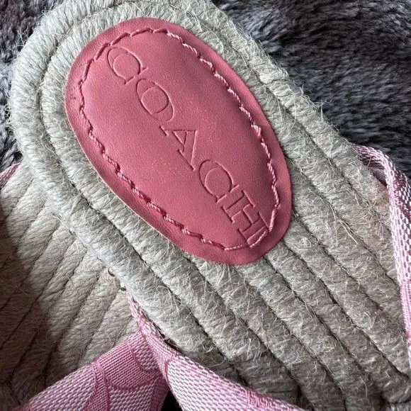 COACH Charli Espadrille Size 5.5