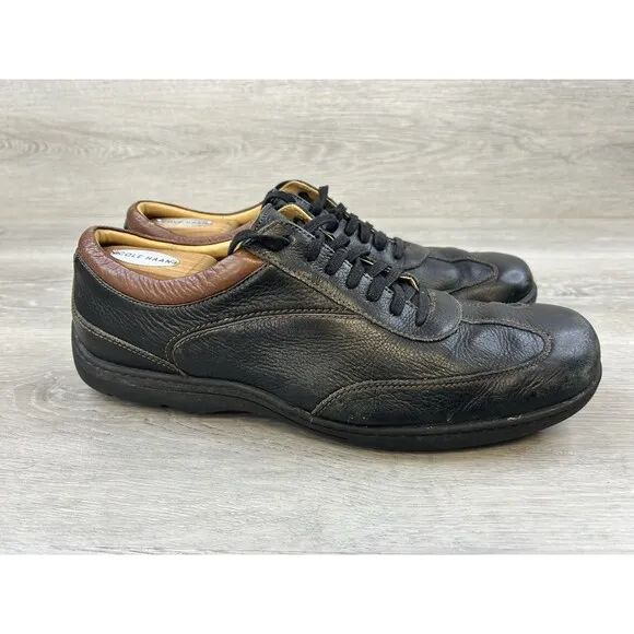 Cole Haan Brody Men’s Loafers Sport Black Leather Casual  Shoes Men's Sz 11