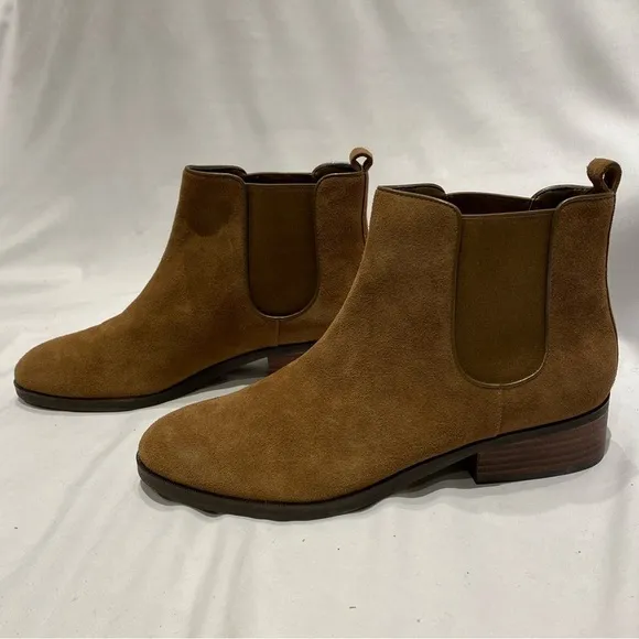 Cole Haan brown suede boots, size 11, NWOB
