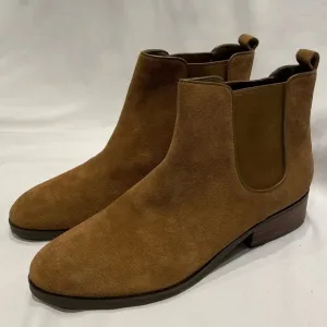 Cole Haan brown suede boots, size 11, NWOB