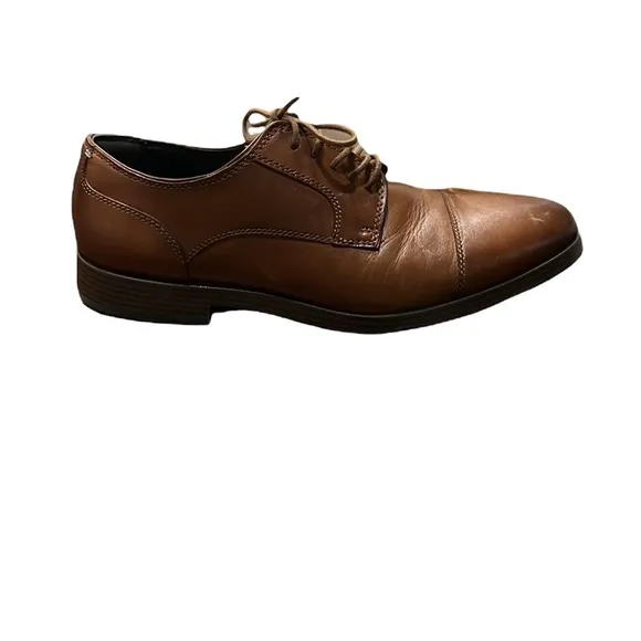 Cole Haan Cap-Toe Leather Derby Shoes Size 8.5