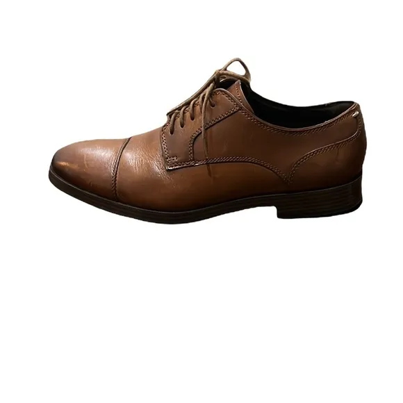 Cole Haan Cap-Toe Leather Derby Shoes Size 8.5