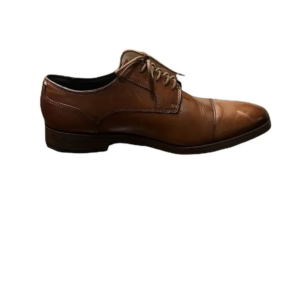 Cole Haan Cap-Toe Leather Derby Shoes Size 8.5
