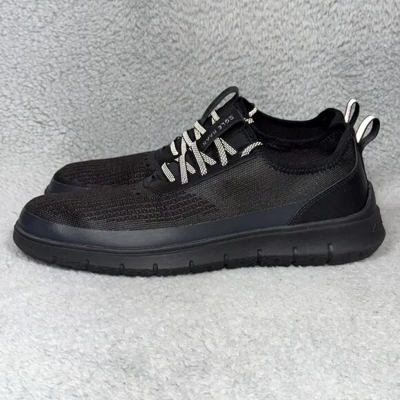 Cole Haan Generation Zerogrand Mens Size 11.5 Sneakers Shoes Black Stitchlite