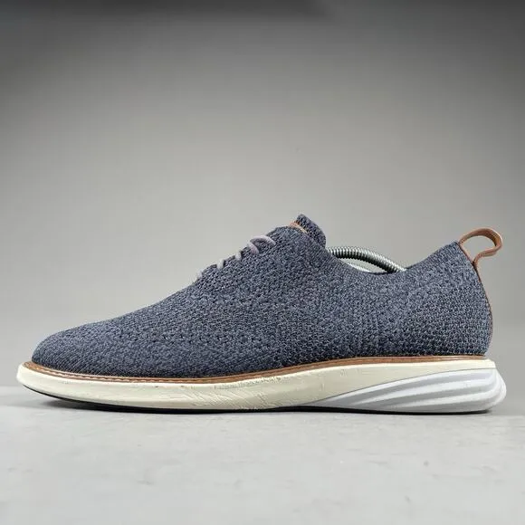 Cole Haan GrandEvolution Stitchlite Men’s 11 M Casual Oxford Sneakers Dress Blue