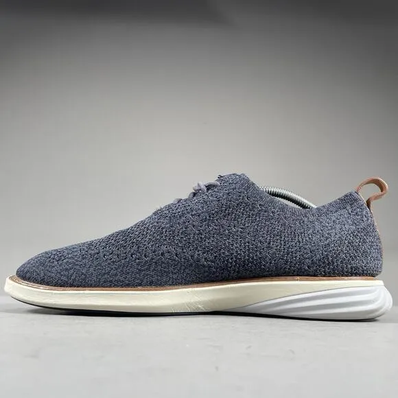 Cole Haan GrandEvolution Stitchlite Men’s 11 M Casual Oxford Sneakers Dress Blue