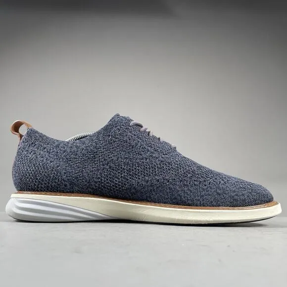 Cole Haan GrandEvolution Stitchlite Men’s 11 M Casual Oxford Sneakers Dress Blue