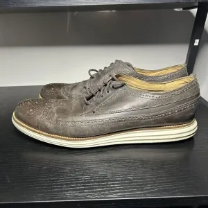 Cole Haan Grand Os Wingtip Men's Size 13 M Brown Leather Casual Shoes (C23435)