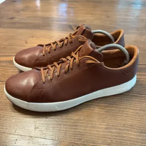 Cole Haan GrandPro Tennis Casual Woodbury Handstain Leather Shoes Mens Sz 12