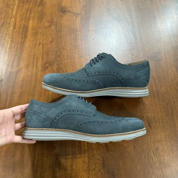 Cole Haan Grand.ØS Original Grand Wingtip Leather Shoes Men’s Size 9