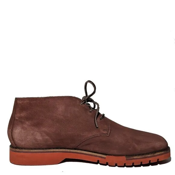 Cole Haan Gran.OS Suede Plum Chukka Sz 10.5 Excellent