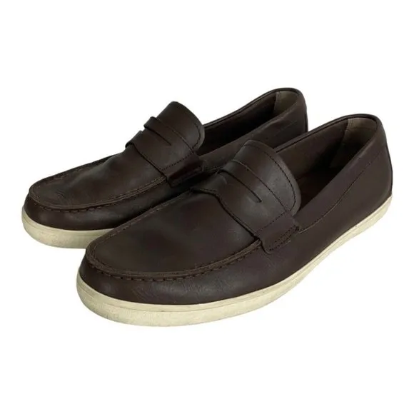 Cole Haan Hyannis Men's Casual Penny Loafer Shoes - Size 12 - Brown C26467