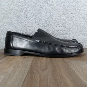Cole Haan Italy Resort Men's Size 13 Black Leather‎ Slip On Dress Shoes Loafers