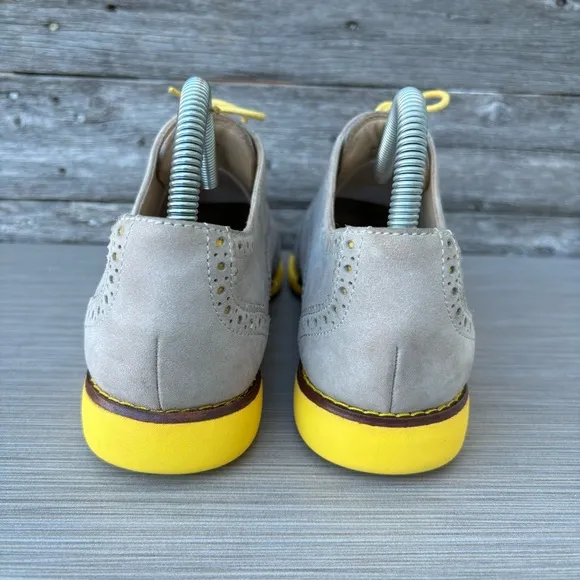 Cole Haan Lunargrand Suede Wingtip Oxford Shoes
