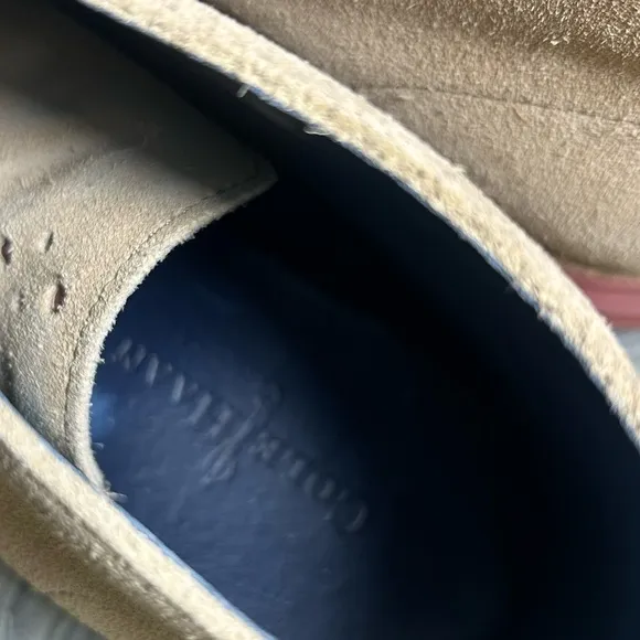 COLE HAAN LunarGrand Tan Suede Burnt Henna Chukka Boots Tan Size 10M