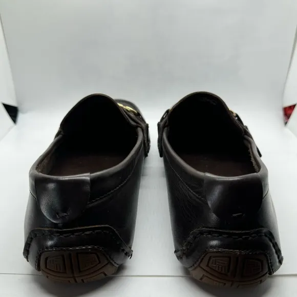 Cole Haan Men Provincetown Bit Loafer Driver Dark Brown Leather Size 13 M