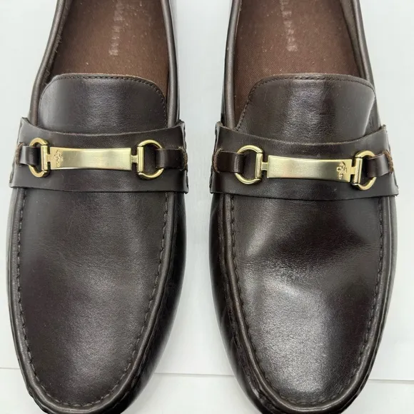 Cole Haan Men Provincetown Bit Loafer Driver Dark Brown Leather Size 13 M