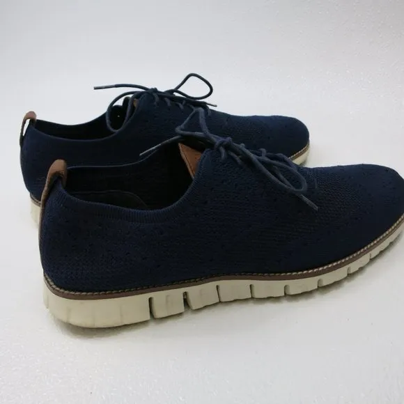Cole Haan Men's 2.ZERØGRAND Wingtip Breathable Fabric Casual Oxford Shoes 12 M