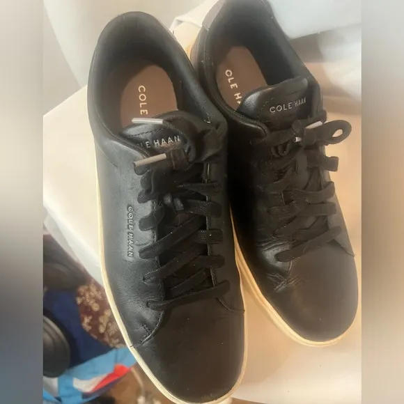 Cole Haan Men's Grand Crosscourt Traveler Sneaker Black Sneakers