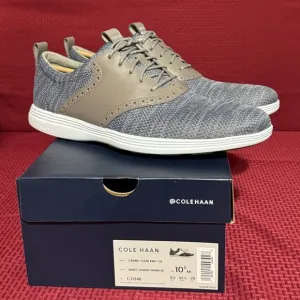 Cole Haan Men's Grand Tour Knit Oxfords - Grey size 10.5 00249