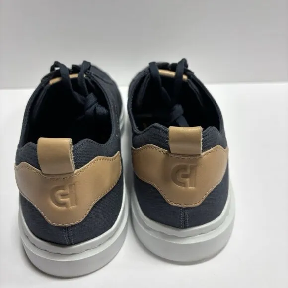 Cole Haan Men’s GrandPro Rally Court Canvas Sneakers Blue, Size 14W