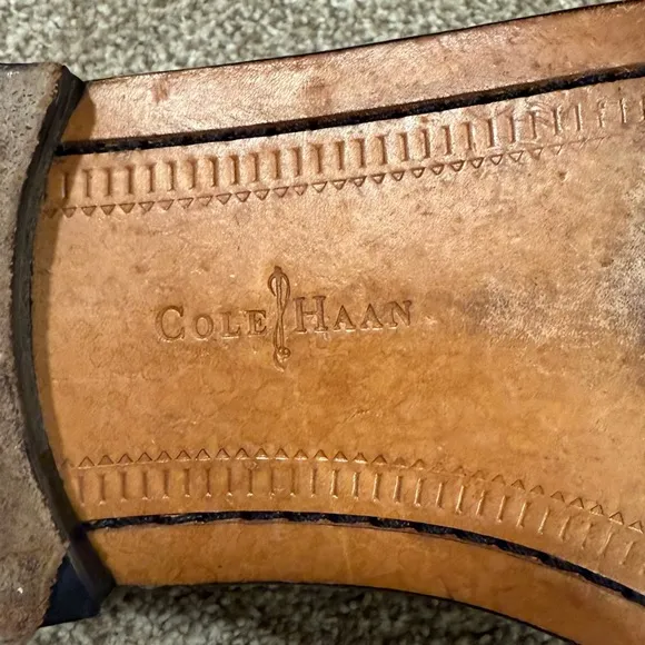 Cole Haan Men’s Oxblood Cap Toe Dress Shoes,‎ Size 12