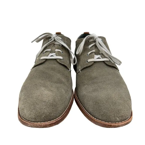 Cole Haan Mens Size 11.5 M Feathercraft Grand Blucher Shoes Oxford Suede C29704