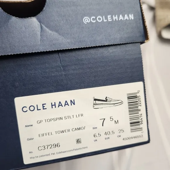 Cole Haan mens size 7.5 NWT casual slip on shoes