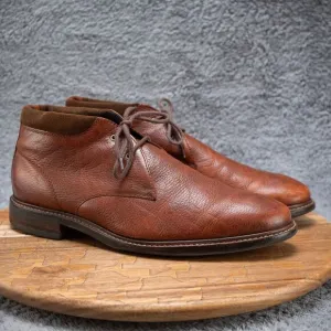 Cole Haan Men's Size 9.5 M- Brown Leather Watson Chukka ll Mahogany - C26151