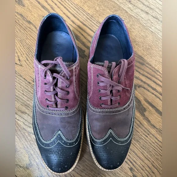 Cole Haan Multicolor Wingtip Brogues – Men’s Size 10.5