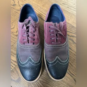 Cole Haan Multicolor Wingtip Brogues – Men’s Size 10.5