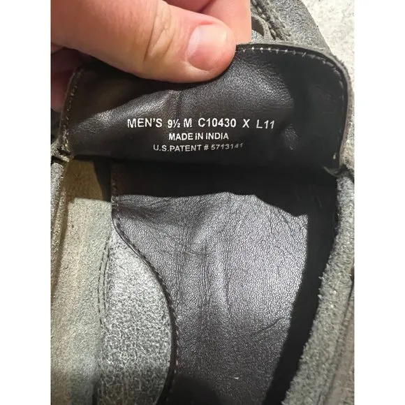 Cole Haan Nike‎ Air Gray Leather Driving Shoes - Size 9.5
