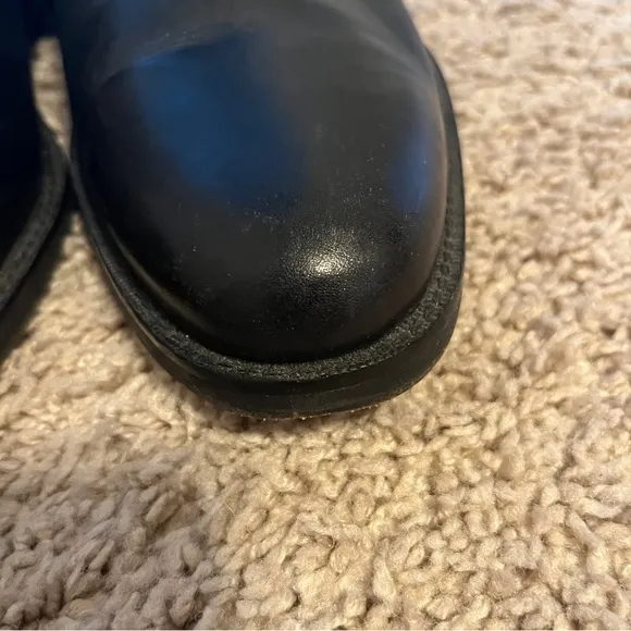 Cole Haan Nike Air Madison black leather dress shoes