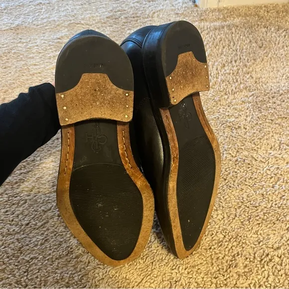 Cole Haan Nike Air Madison black leather dress shoes