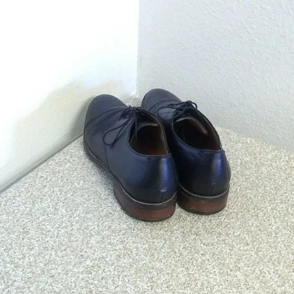 Cole Haan Pebbled Leather Oxford Shoes
