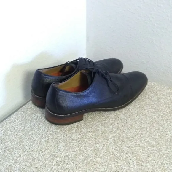 Cole Haan Pebbled Leather Oxford Shoes