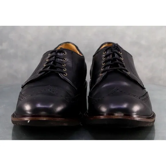 Cole Haan Phinney Men's Wingtip Dress Shoes Size 10.5 Leather Black C12198