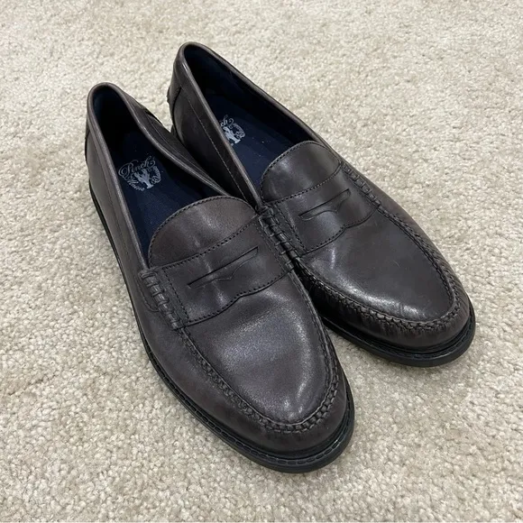 Cole Haan Pinch Penny Loafer  Weekender Mens Leather Shoes Grey Size 13 M C21971