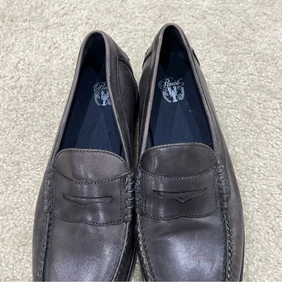Cole Haan Pinch Penny Loafer  Weekender Mens Leather Shoes Grey Size 13 M C21971