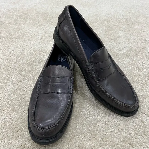 Cole Haan Pinch Penny Loafer  Weekender Mens Leather Shoes Grey Size 13 M C21971