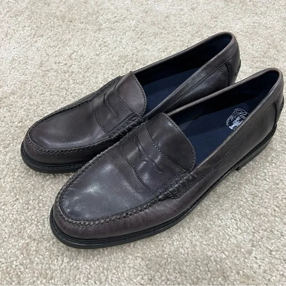 Cole Haan Pinch Penny Loafer  Weekender Mens Leather Shoes Grey Size 13 M C21971