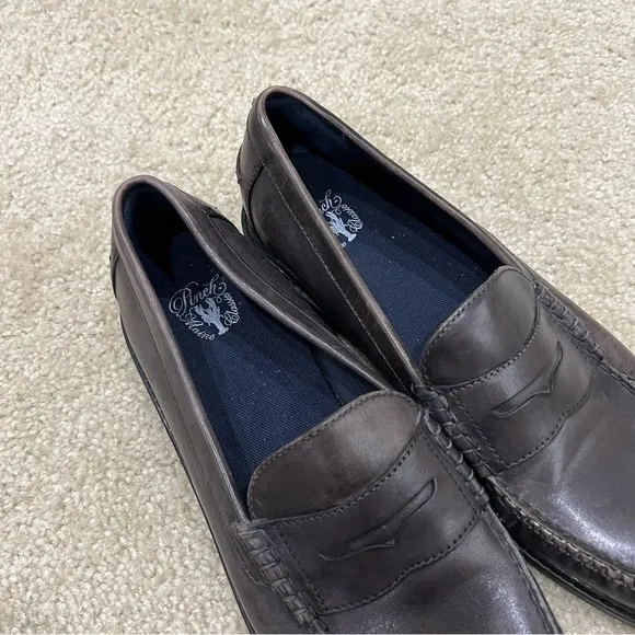 Cole Haan Pinch Penny Loafer  Weekender Mens Leather Shoes Grey Size 13 M C21971